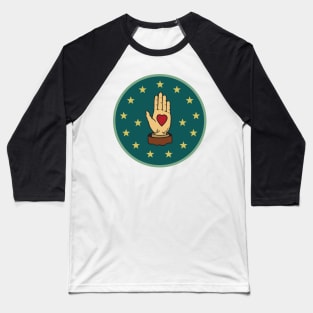 Heart in Hand Baseball T-Shirt